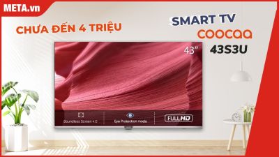 Smart Tivi Coocaa Full HD 43 inch 43S3U+